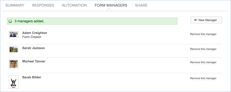How to Transfer, Delete, or Archive Forms